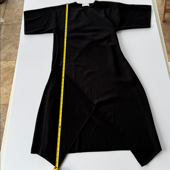 Marcella NYC / Marcella Moda Koya merino wool short-sleeved tunic, NWOT, size L - Picture 5 of 8